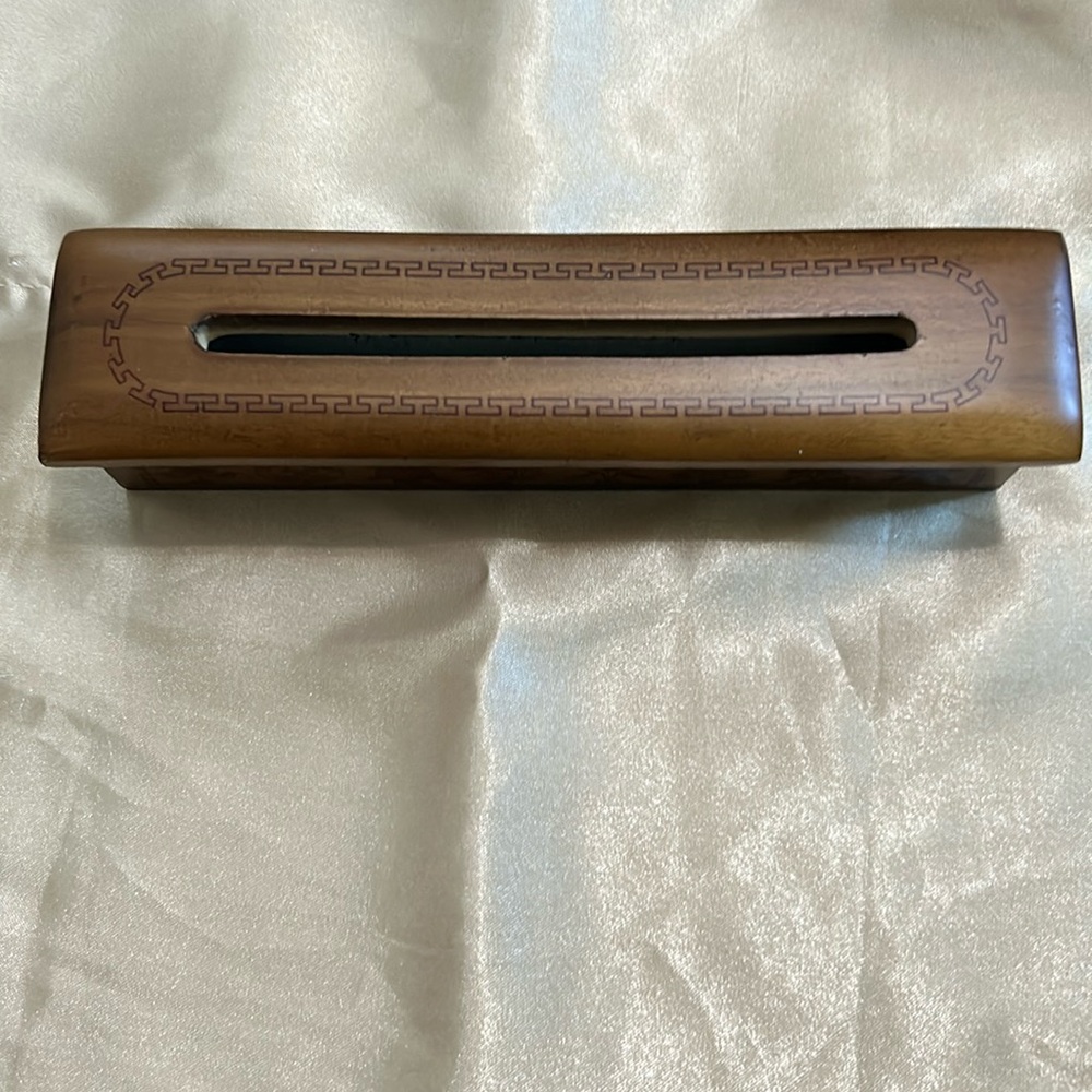 Tibetan wooden incense burner - new